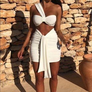 White two piece